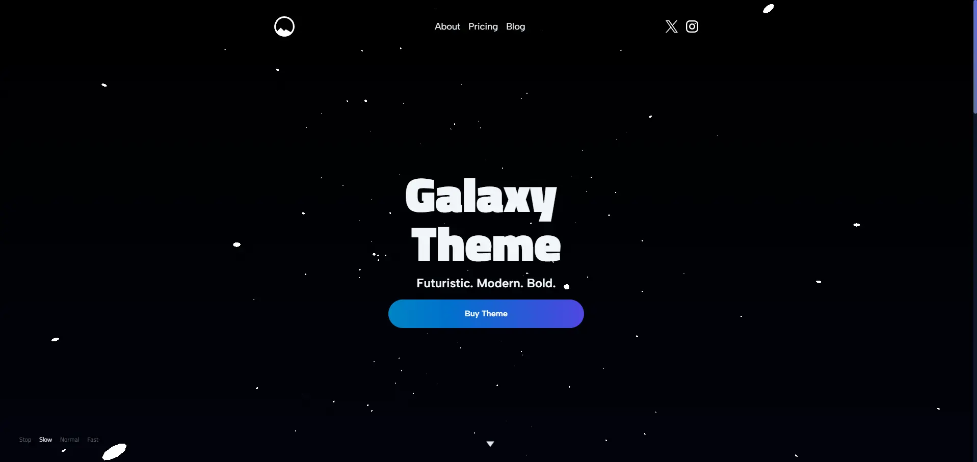 Galaxy Theme by FutureThemes